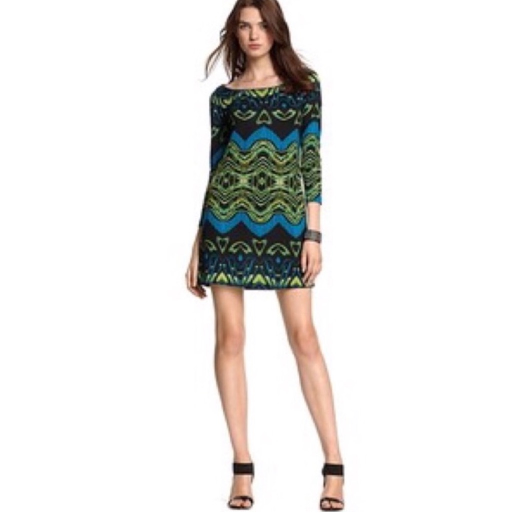 Diane Von Furstenberg Tacita Silk Mini Dress Size 2